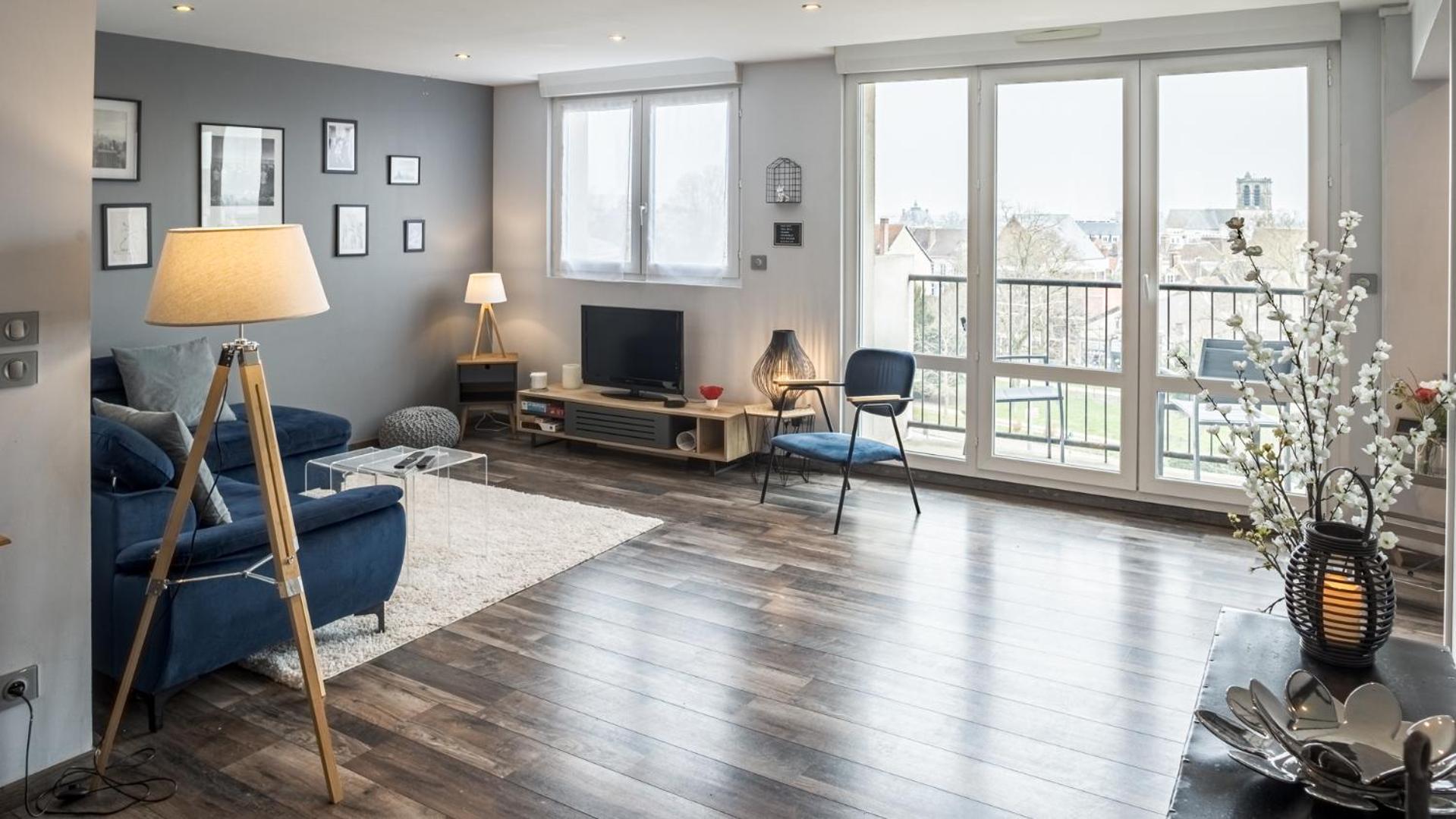 Le Balcon Troyen - Proche Hypercentre - 4 Pers. Apartment Троа Екстериор снимка